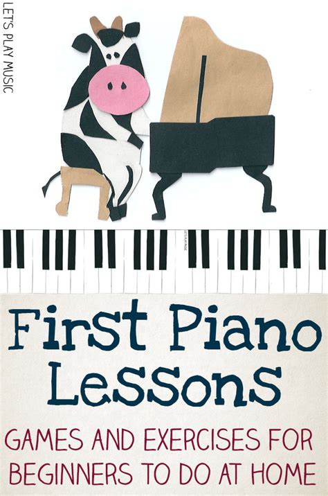First Piano Lessons: Getting Started   Let s Play Music