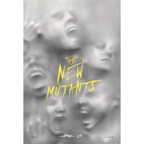 First poster for The New Mutants. It s bringing Marvel ...