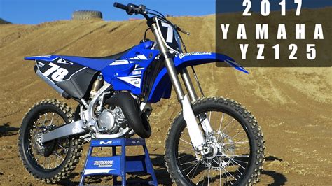 First Ride 2017 Yamaha YZ125   Motocross Action Magazine ...