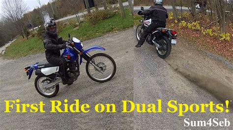 First ride on Suzuki DR650 and Dr200 test |¦| Sum4Seb ...