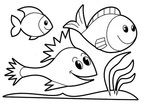 Fish Coloring Pages   Dr. Odd