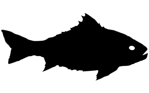 Fish Silhouette Vector Clip Art | Download Free Vector Art ...