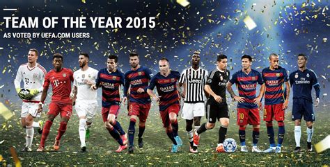 Five FC Barcelona players named to UEFA s Team of the Year ...