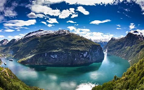 Fjord Norway Nature HD Wallpaper Wallpapers   New HD ...