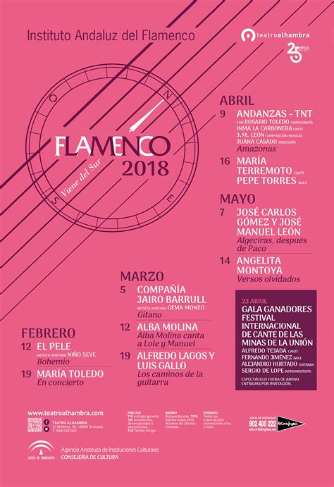 Flamenco Viene del Sur 2018   Teatro Alhambra   Granada ...