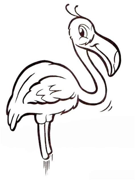 Flamingo coloring pages. Download and print Flamingo ...