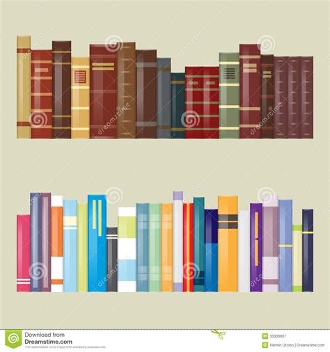 Flat Filtered Design Books stock vector. Image of flat ...