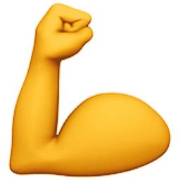 Flexed Biceps Emoji U+1F4AA