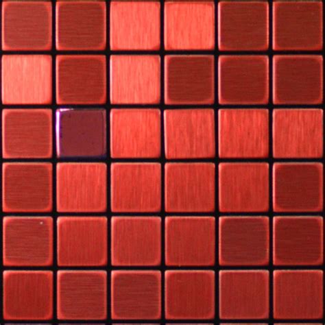 FLEXIPIXTILE Peel and Stick Backsplash Tile, Red Velvet ...