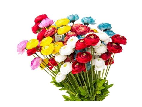Flores Artificiales de Tela 60 cm