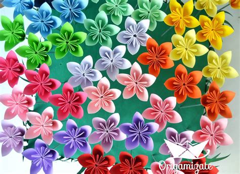 Flores Decoracion. Flores Papel Origami Souvenir Decoracin ...
