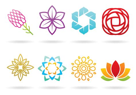 Flower Logos   Download Free Vector Art, Stock Graphics ...