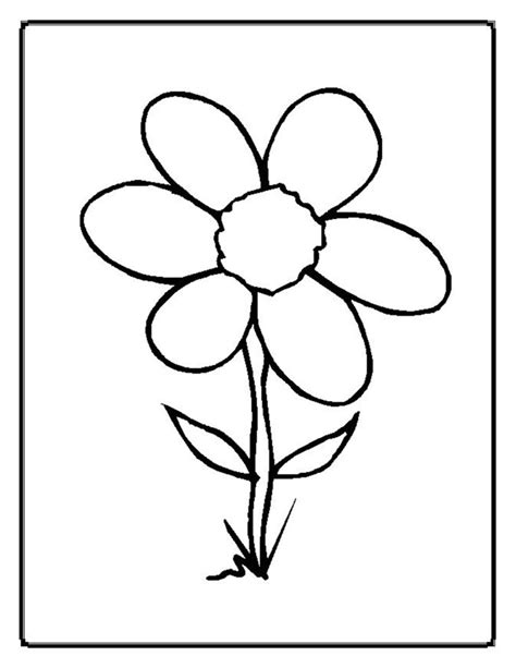 Flowers Coloring Pages | Coloring Ville