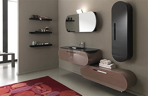 Flux, Muebles de Baño de Diseño con Color y Curvas