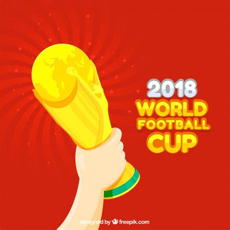 Fondo de copa mundial de fútbol 2018 | Descargar Vectores ...