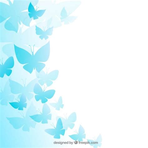 Fondo de mariposas azules | Descargar Vectores gratis