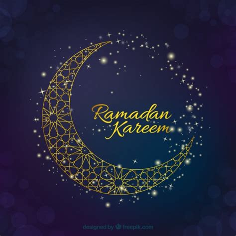Fondo de ramadán con luna elegante | Descargar Vectores gratis