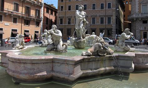 Fontana Del Moro, Piazza Navona, Rome