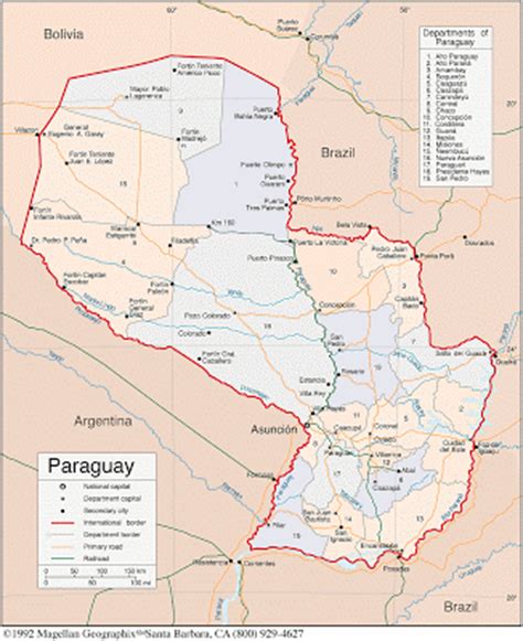 FOR: Rafael Moises Leon Helman: Rutas del Paraguay