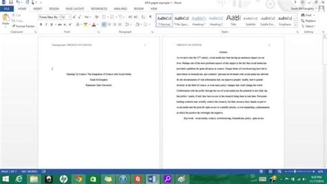 Formatting APA Style in Microsoft Word 2013: 9 Steps