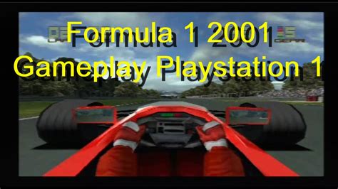 Formula 1 2001 Gameplay Playstation 1   YouTube