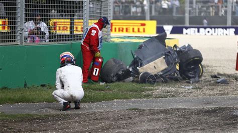 Fórmula 1   GP de Australia: Accidente de Fernando Alonso ...