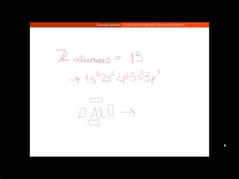 Fórmula del cloruro de aluminio   YouTube
