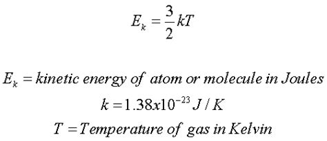 Formulas   Kinetic Energy