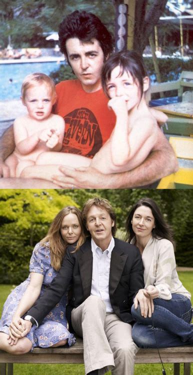 forthlinroad:Paul McCartney with daughters Stella and Mary ...