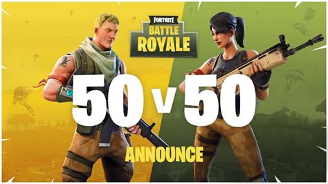 Fortnite Battle Royale Gets Limited Time 50 vs 50 Mode
