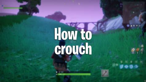 Fortnite Battle Royale: How to Crouch on PC & Console ...