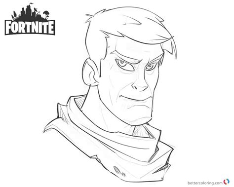 Fortnite Coloring Pages Character Warmup Art Work Free ...