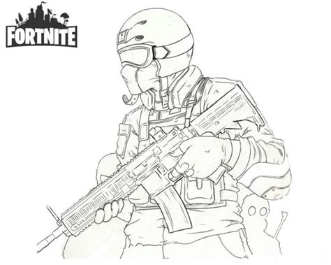 fortnite coloring pages | Drawing Board Weekly