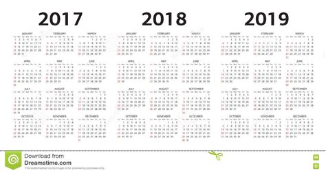 Foto acerca Vector las plantillas del calendario 2017 ...