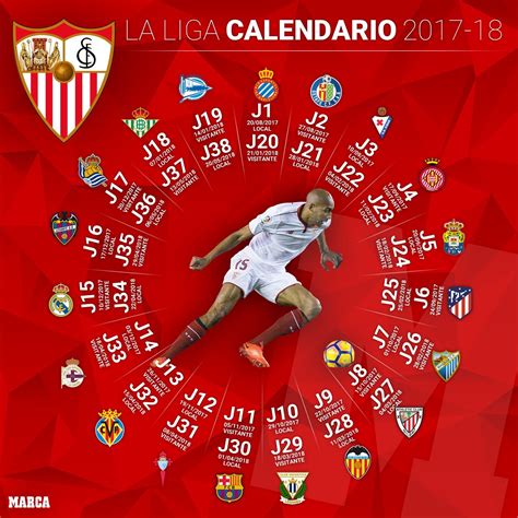 Foto: Calendario compacto del Sevilla FC   Vamos Mi ...