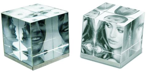 Foto: Cubo Foto Cristal 3D