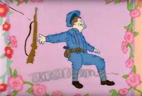 Foto: Muerte de un miliciano | Los Simpson recrean grandes ...