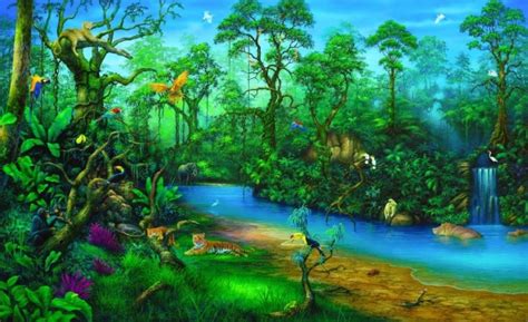 Foto mural Bosque R bosques