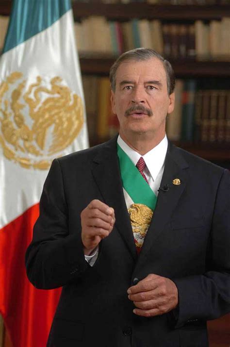 Fotografía: Mensaje del Presidente Vicente Fox Quesada a ...