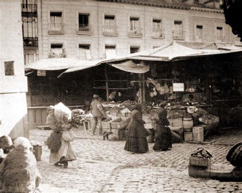 Fotos antiguas: El mercado de San Miguel en 1910