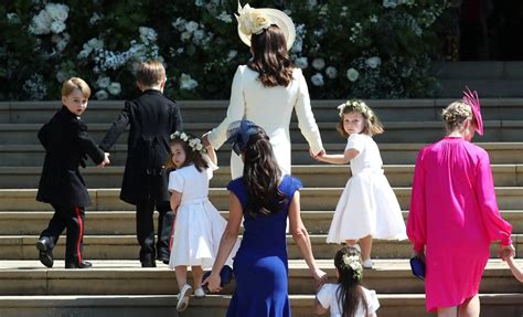 Fotos de los adorables niños que asistieron a la boda real