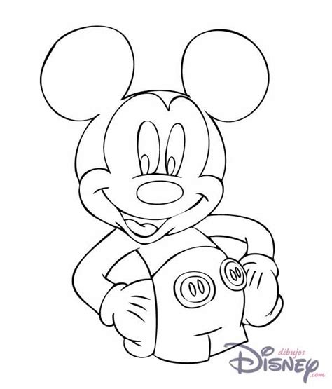 Fotos de Mickey Mouse para pintar | Colorear imágenes