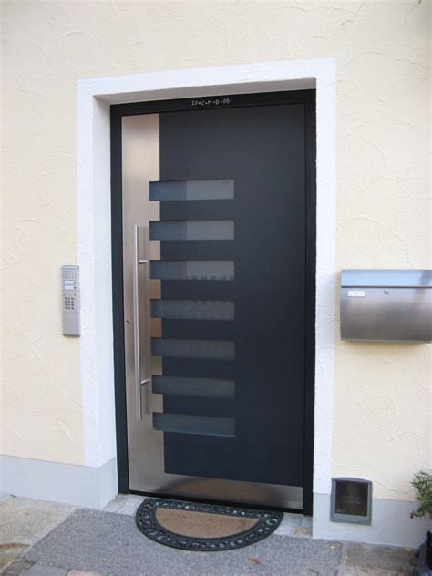 Fotos de puertas de aluminio modernas