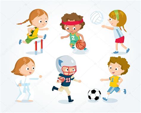 Fotos: deportes para niños | deportes para la ilustración ...