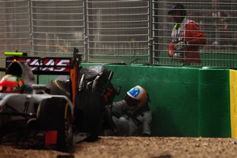 Fotos: F 1: El accidente de Alonso, en imágenes ...