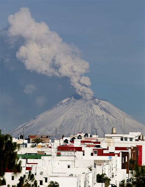 Fotos: La incesante actividad del volcán Popocatépetl ...