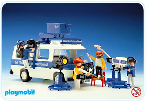 Fourgonnette reportage TV   3468 A   PLAYMOBIL® France