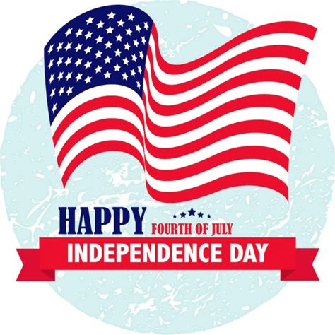 Fourth of july, united states independence day Vector ...