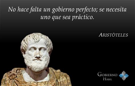 Frase de la semana: Aristóteles | Gobierno Hábil