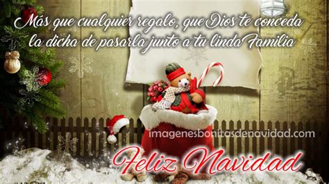 Frases De Navidad Bonitas Para La Familia | Imagenes ...